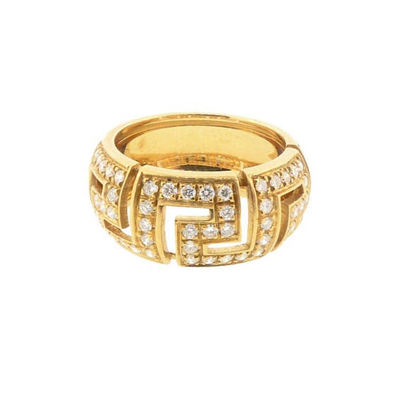 Medusa ring Versace Gold size 55 EU in Other - 38086604