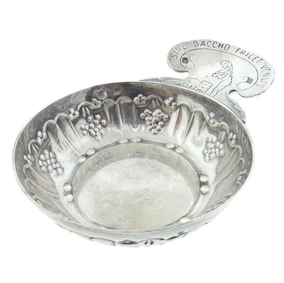 Parrod 18th Century Style French Silver Tastevin Wine Taster