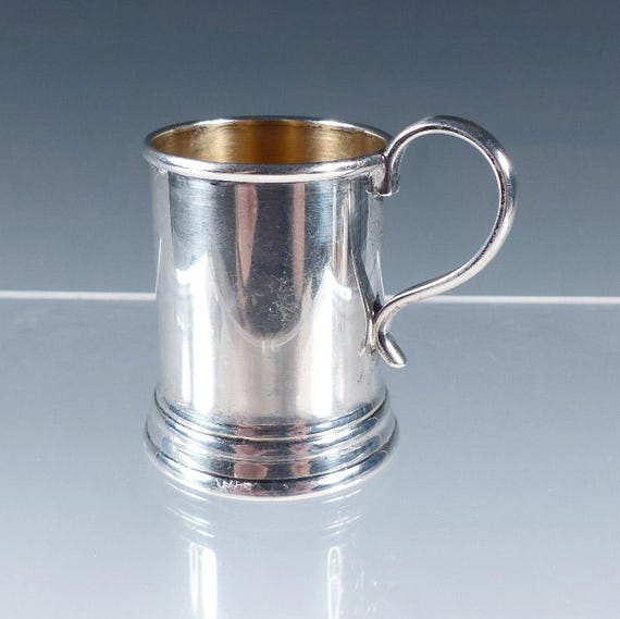Lunt Sterling Silver Tankard Figural Jigger