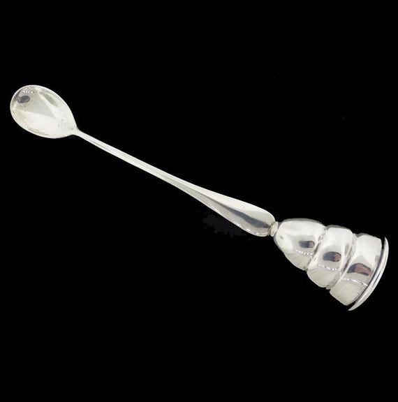 Sanborns Mid-Century Beehive Sterling Silver Jigger Bar Spoon Tool