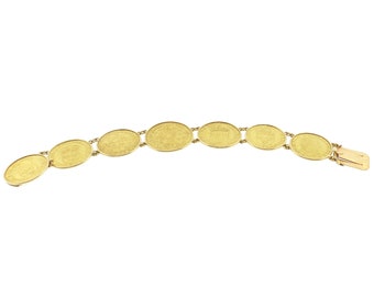 Medieval & Renaissance French Gold Royal Coins Bracelet