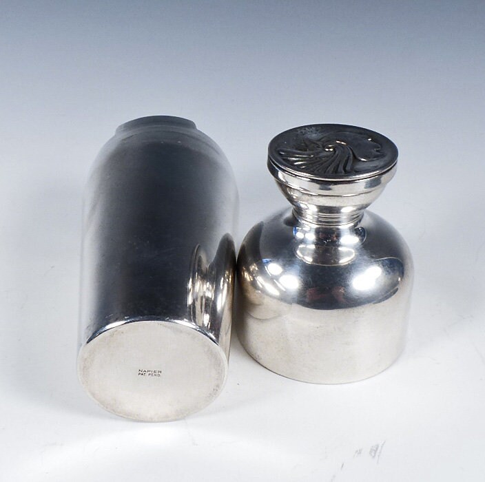 Napier Cocktail Shaker Napier Rooster Art Deco Barware Napier