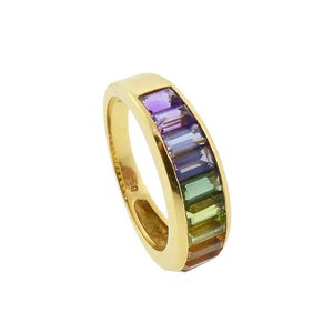 H Stern RAINBOW COLLECTION 18K Gold Multi Gemstone Ring Etsy UK