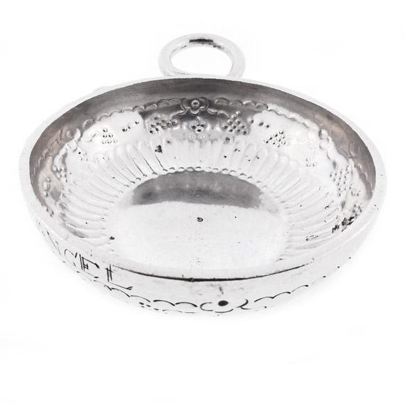 Napoleonic Era French First Standard Silver Tastevin Wine Taster