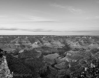 Grand Canyon Print: Desert Sunset, Arizona Landscape