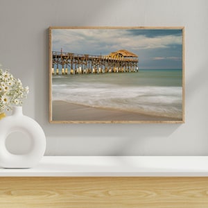 Cocoa Beach Pier, Florida Coastline, historic structure, fishing pier, southeastern states, long exposure, space coast, sunshine state