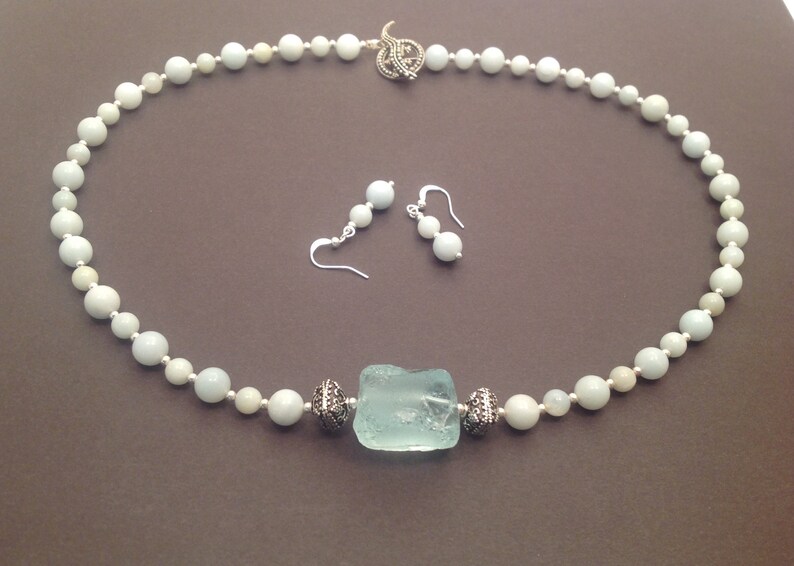 Rock Me Necklace and Earrings Set