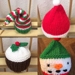 Ein Paar Weihnachtsschokoladen-Orangen-Hüllen