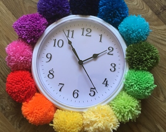 Pom Pom Clock