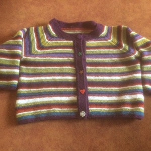 Kids Colourful Cardigan