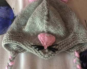 Baby/Children/Pre Teen/Adult Mouse Hat