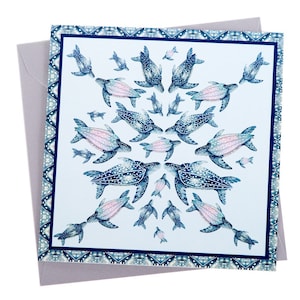Leatherback Turtles Greetings Card