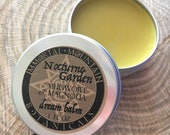 Nocturne Garden dream balm - mugwort, magnolia bark, lemon balm, lavender natural herbal skin salve