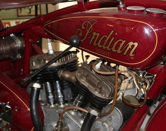 vintage indian motorcycle