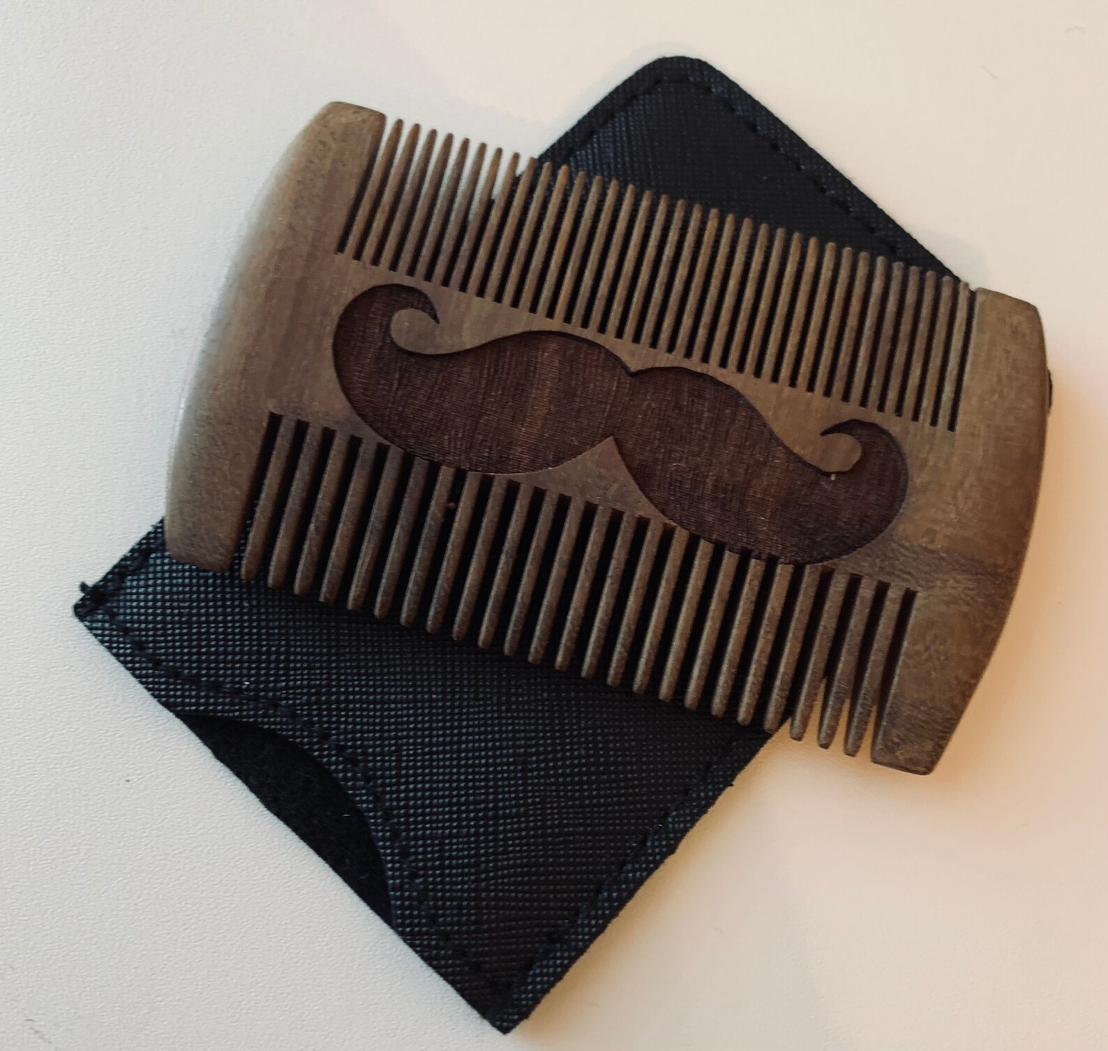 Beard Mustache Comb Etsy