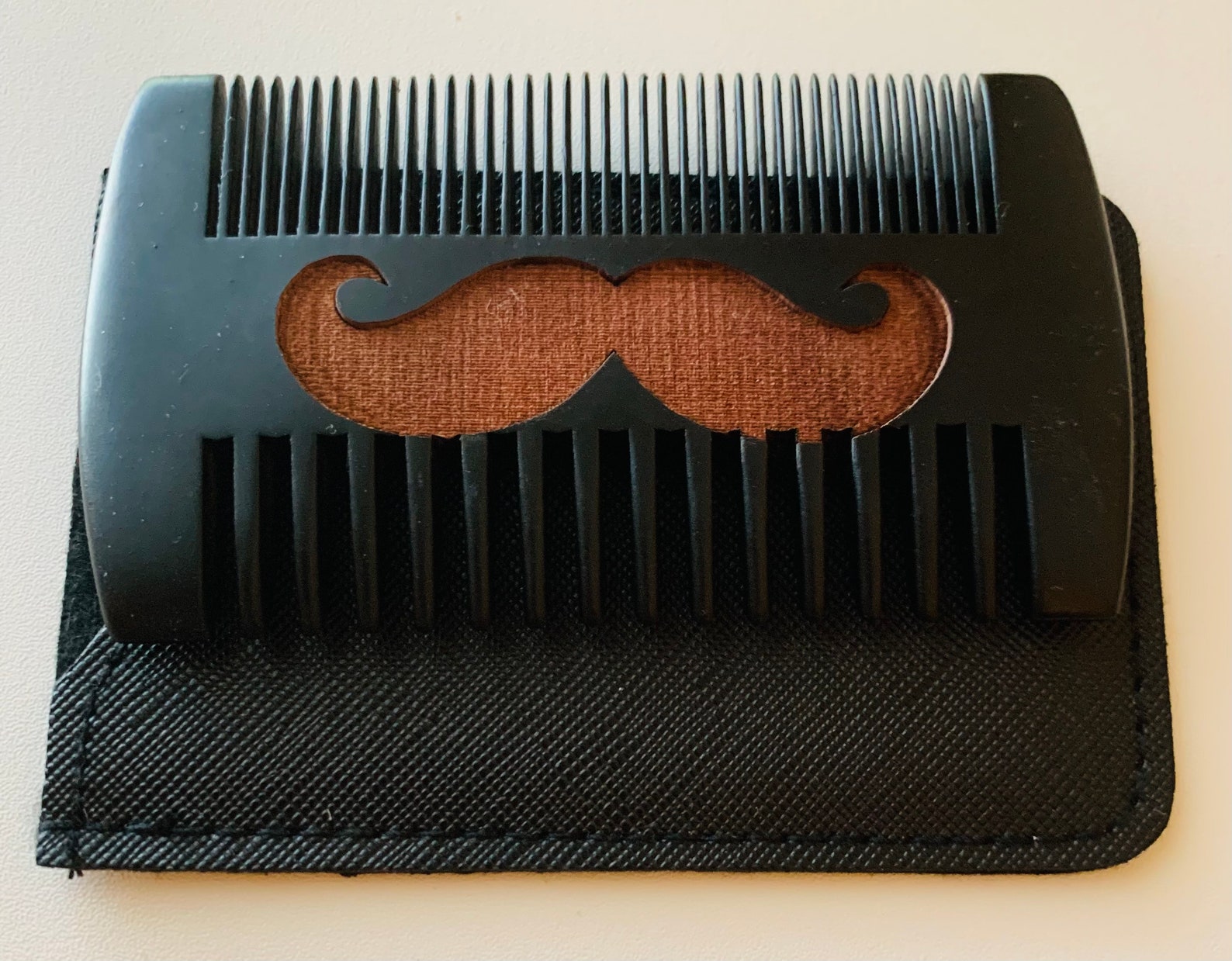 Beard Mustache Comb Etsy