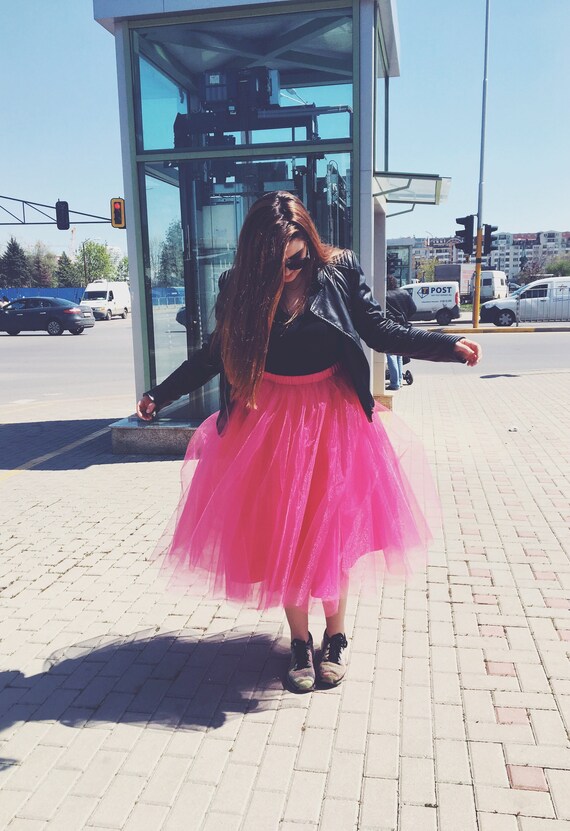 Plus Size Tulle Skirt/ Short Tulle 