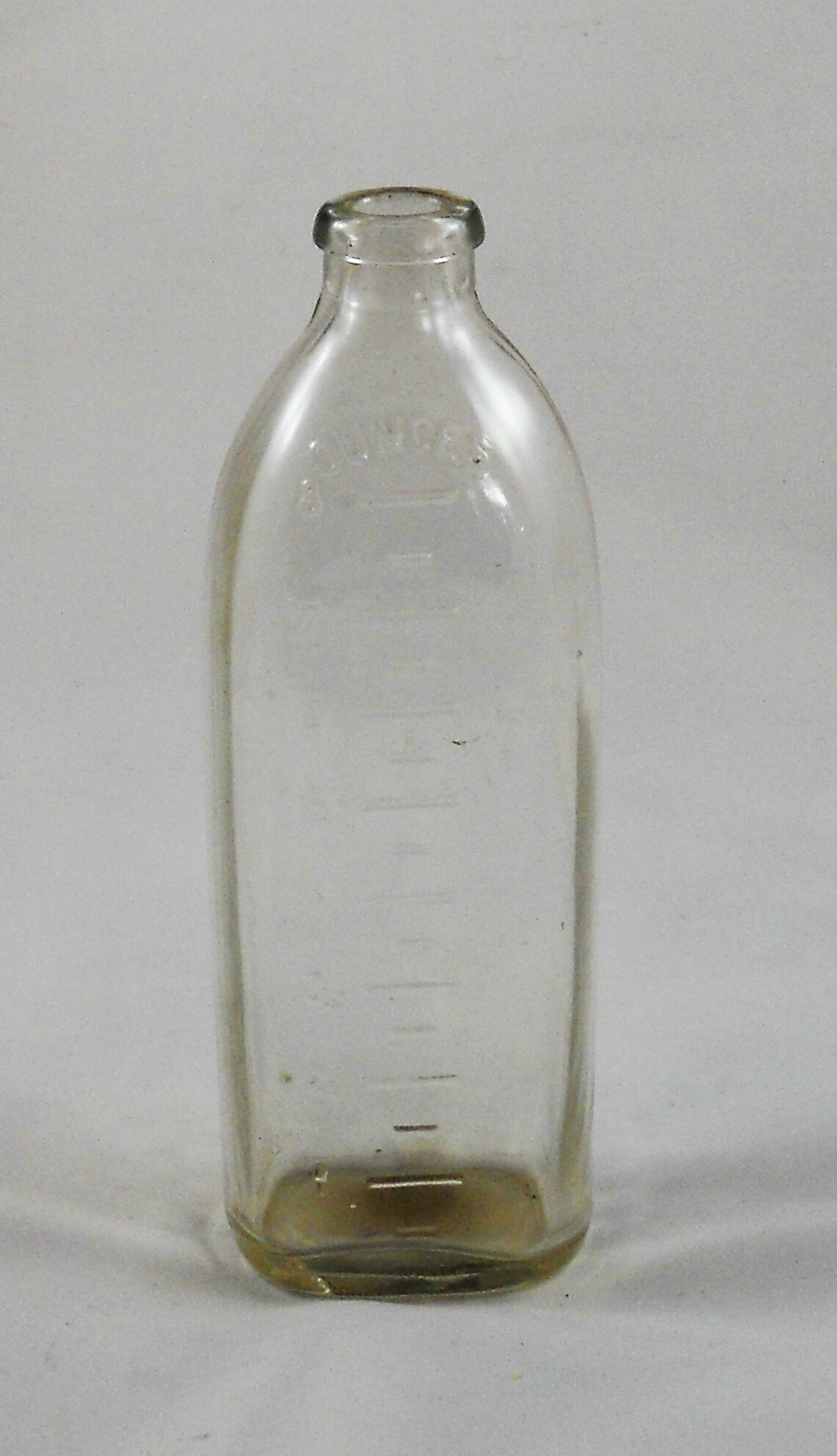 1940's Baby Bottle Antique Glass Milk 8 oz Etsy