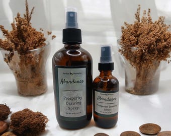 Abundance Spray, Prosperity Aromatherapy Mist | Handcrafted Manifestation Tool by Herbalist