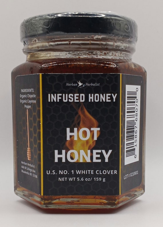 Hot Infused Honey Cayenne Infused Honey Chipotle Infused Etsy
