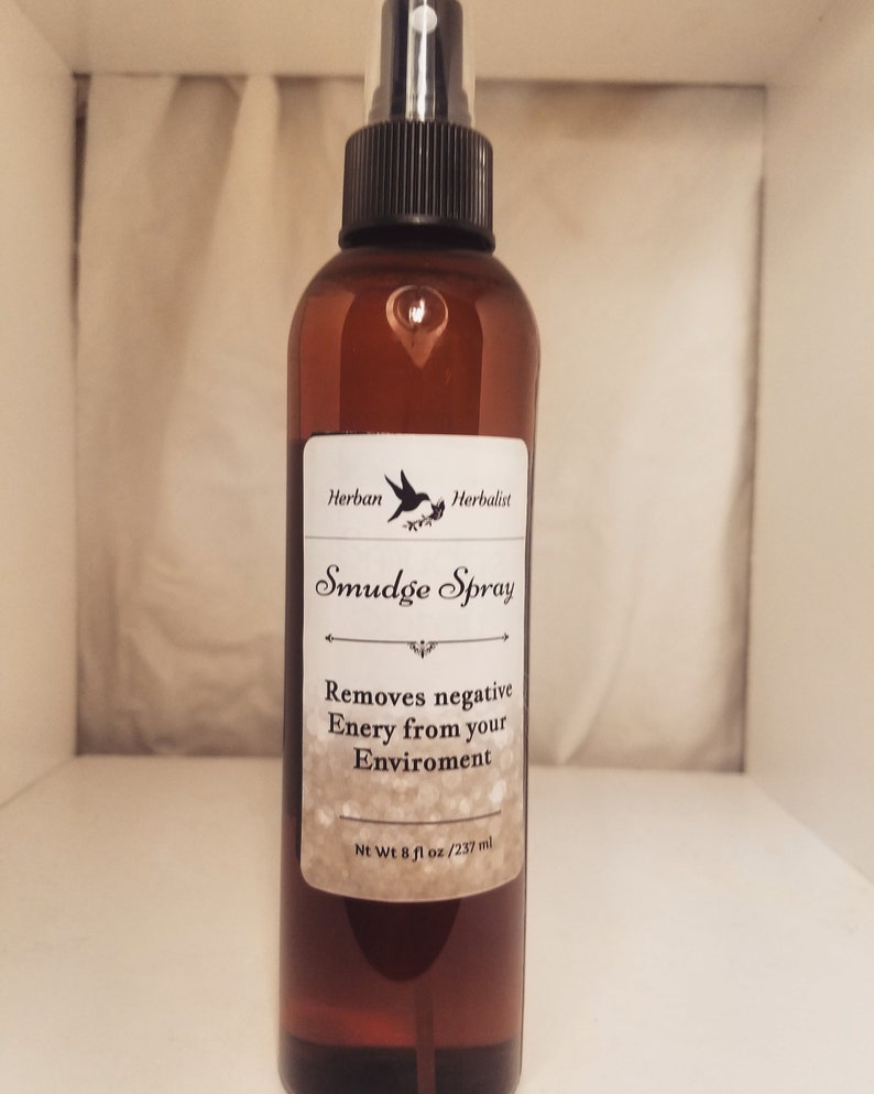 Smudge Spray room spray cleansing spray sage spray energy Etsy