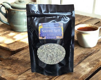 Sacred Self Herbal Tea, Floral Loose Leaf Blend for Women | Handcrafted by Certified Herbalist