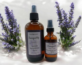 Lavender Room Spray, Calming Aromatherapy Mist for Relaxation & Bedtime | Handcrafted