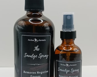 Smudge Spray, room spray, cleansing spray, sage spray, energy clearing