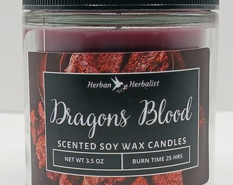 Dragons Blood Soy Wax Candle