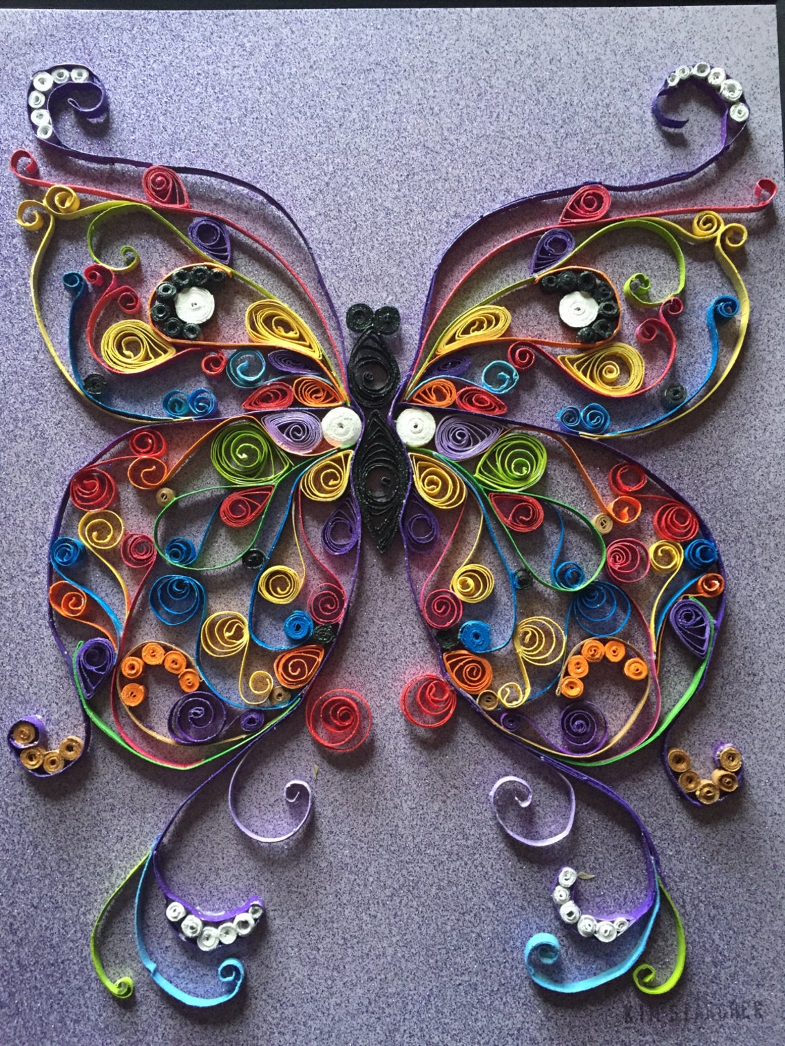 This is a made to order piece Quilled wall art quilled art Etsy