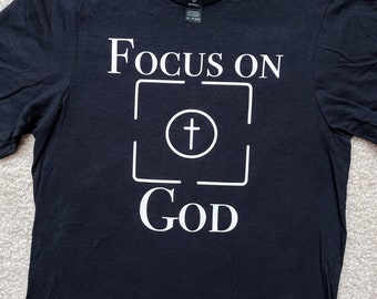 God Cross Photographer T-shirt | Men Women