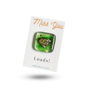 Miss You | Glass Keepsake Pocket Charm