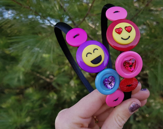 The Mio // Emoji Love Headbands for Girls Valentines Day Gifts for Girls Age 4 5 6 7 8 Etsy