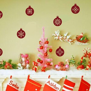 Decorazioni natalizie Decalcomania rimovibile per le feste