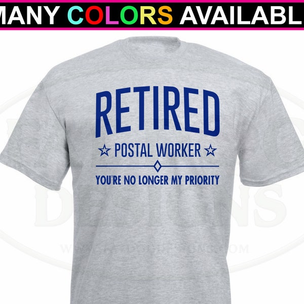 Postal Retirement Etsy