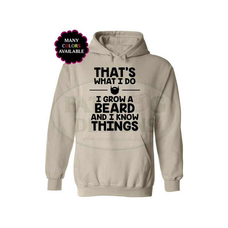 Beard Just Grow It Sweatshirt