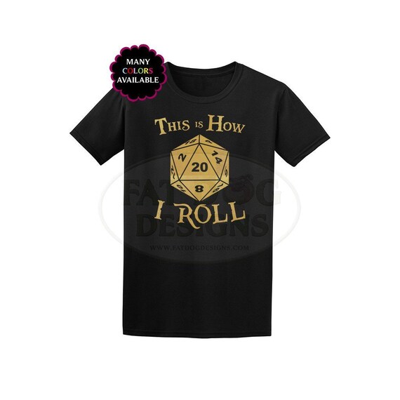 custom dnd shirts