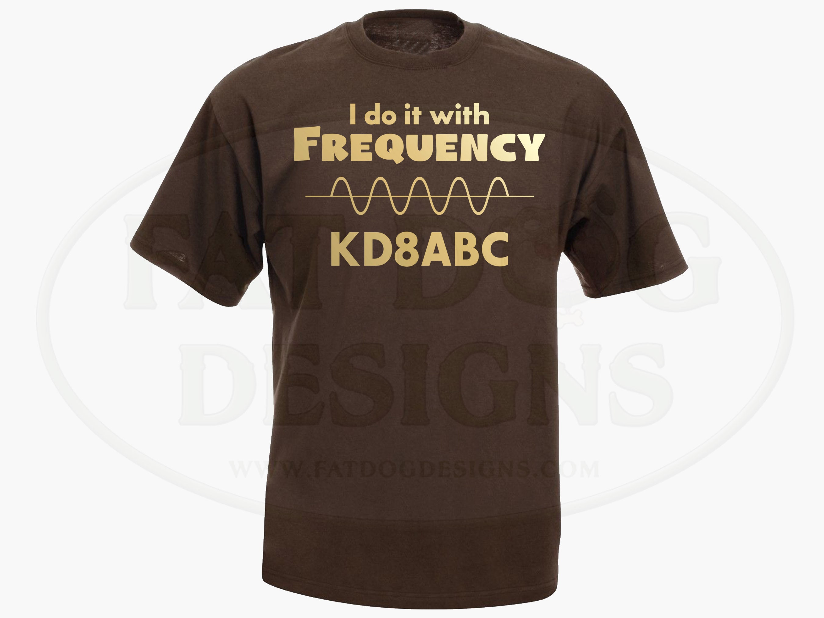 Ham Radio Amateur Radio Custom Call Sign Do It With Frequency | Etsy
