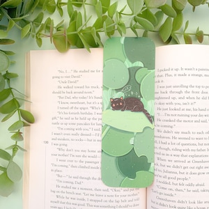 Catnap - Bookmark | Digital Art, Illustration, Books, reading, kawaii, Stationery, frog, cottagecore, froggo, planet, stars