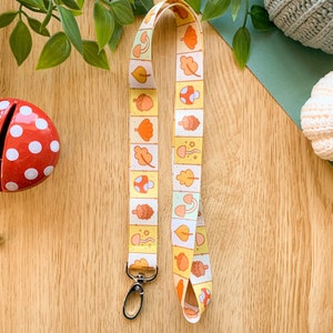 秋のパッチワーク ストラップ | デジタル アート、ステッカー、イラスト、かわいい、文房具、コテージコア、キルト