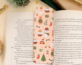 Festive Essentials - Bookmark | Digital Art, Illustration, Books, reading, kawaii, Stationery, Xmas, festive, Christmas, cozy