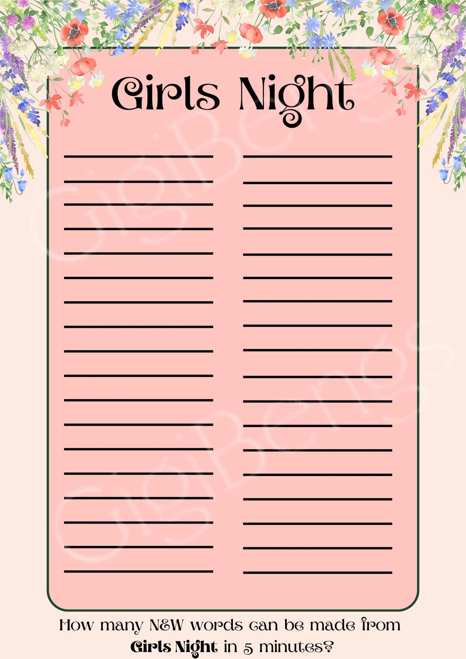 Party Games BUNDLE 10 Printable Fun Games Digital Games Print Now ...