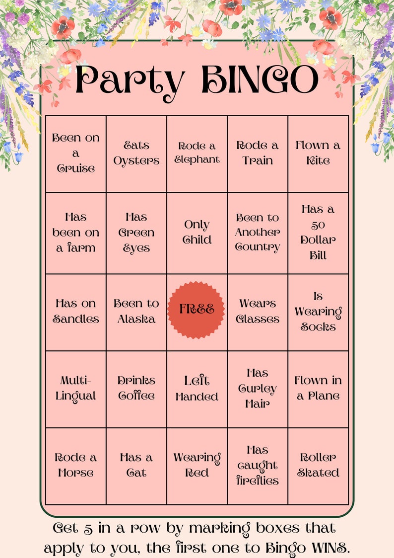 Party Games BUNDLE 10 Printable Fun Games Digital Games Print Now ...