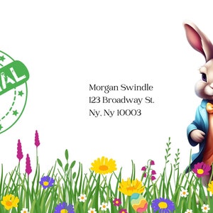 EDITABLE Official Letter From the Easter Bunny for Kids Bundle With ...