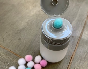 Montessori Fine Motor - Pompom Push - Transfer Activity