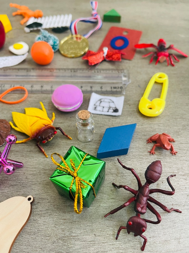 Montessori Language AZ Initial Sound Objects With Initial Sound