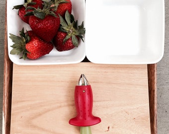 Montessori Practical Life -Strawberry Stem Remover
