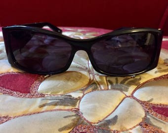 Lanvin Paris vintage black sunglasses