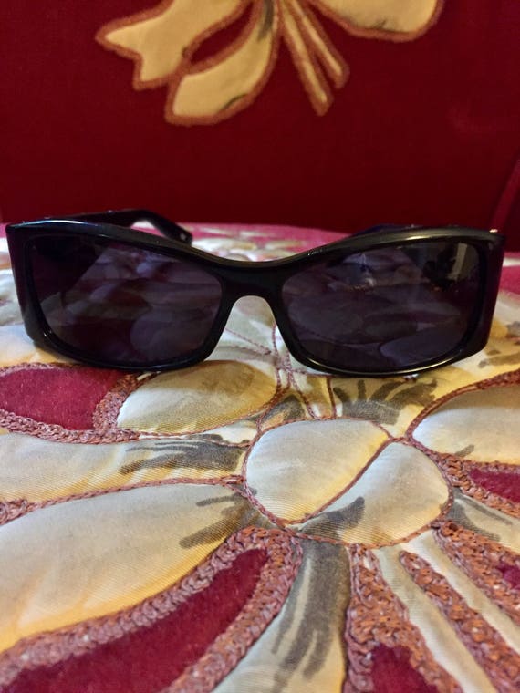 Lanvin Paris vintage black sunglasses