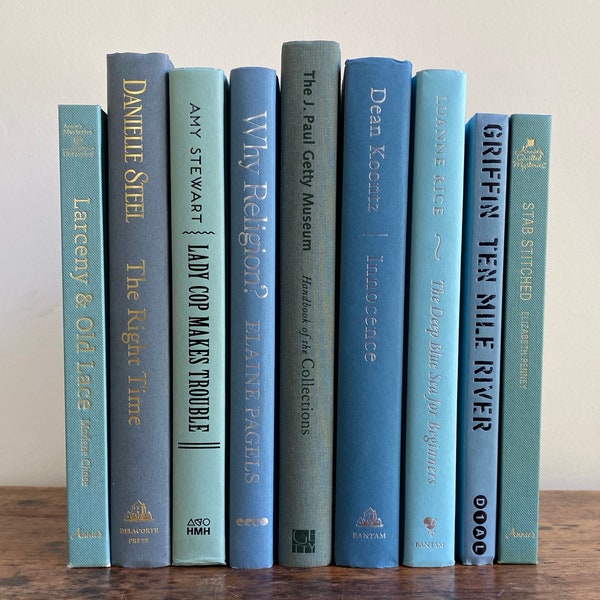 Turquoise Book Set Etsy